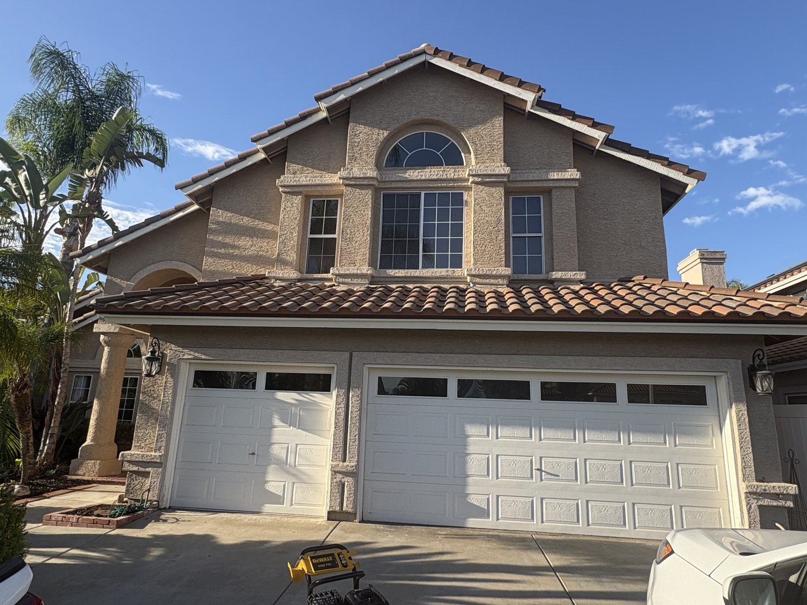 Temecula house exterior painting before