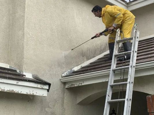 Pressure wash